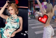 JKF 女郎「雲嫣」逛羅東夜市穿這樣！「側面全空」引網友狂喊：今晚羅東又暴動了-德州扑克迷