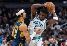 迈博体育 爱德华兹狂轰44分 森林狼2分险胜步行者-德州扑克迷