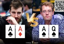 【EV扑克】顶级对决！大神用AA戏耍对手，拿足价值-德州扑克迷