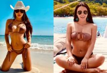 銅色小健貨！「華雲兒Ivanka」海邊大展極致美體，飽滿雙峰搭腹肌擄獲整條海岸線！-德州扑克迷