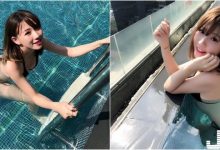 新光三越「甜美櫃姐」！泳池比基尼私照一出太驚人！想去她的櫃上買東西啦！-德州扑克迷