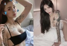 性感的化身！強國「大奶刺青妹」買了新泳衣，超惹火設計熱情「溢奶分享」！-德州扑克迷