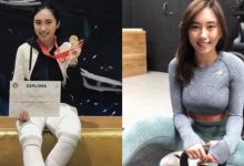 香港擊劍選手「文毅施」面罩脫下原來是個清秀正妹　還有飽滿好身材-德州扑克迷