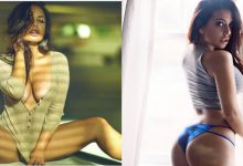 狂爆小隻馬！大奶妹「乳量太兇殘」　遮上面失下身「腿間三角洲」曝光-德州扑克迷