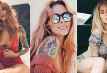 使壞！「甜美系正妹」拿身體當畫布搞反差　性感超帶勁讓人血液沸騰-德州扑克迷