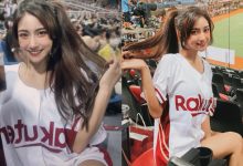 樂天主場驚見「絕美吱寶」強力應援，「酒窩甜笑」直搗全場視線-德州扑克迷