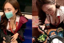 台北捷運巧遇壞學生「巨乳妙麗」　制服扣子都扣不起來了！-德州扑克迷