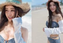 反差萌！沙灘上的「清純草帽妹」臉蛋甜度超標！脖子以下「波濤洶湧」太出乎意料！-德州扑克迷