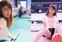 張弄弄自備兩顆「大母球」打撞球　讓人好想一桿進洞！-德州扑克迷