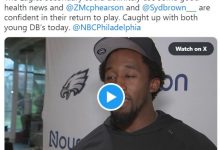 迈博体育 悉尼·布朗对十字韧带撕裂的恢复仍然非常乐观-德州扑克迷