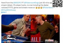 【EV扑克】发牌员出错导致选手提前出局,WSOP表示这锅他们不背-德州扑克迷