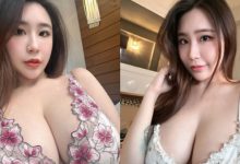 沒錯，就是塞爆！巨乳健身教練自拍照太囂張　用奶填滿空白處-德州扑克迷