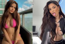 人氣網紅穿心機戰服撩粉絲　開胸網裝太殺…「完熟木瓜奶」快掉出來-德州扑克迷