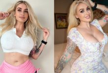 殘暴！狂野刺青正妹胸前巨乳大爆衝 上衣撐不住…緊繃已到達極限～-德州扑克迷