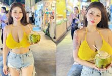 巨乳重機女王《艾妃aifei》泰國行大解放　跟椰子比誰大！-德州扑克迷