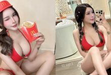 請問要加大嗎？巨乳麥胞《姍姍33》推銷奶香薯條　再多都吃得下-德州扑克迷