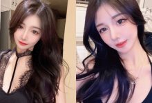 溫柔正妹「臉蛋讓人迷戀」，黑色蕾絲裝展現「火辣氣息」！-德州扑克迷