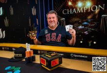 【EV扑克】简讯 | Chris Moneymaker赢得职业生涯第一个Triton冠军头衔，丁彪斩获第四-德州扑克迷