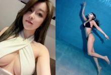 超兇猛巨乳潛水妹「Abby Chen」，豐滿白嫩「人字奶」大方露，細腰翹臀也好辣！-德州扑克迷