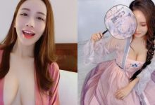 超兇猛漢服正妹！「雪白爆乳」齊胸裙包不住，解開果然「尺寸驚人」！-德州扑克迷