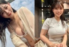 甜美氣質軟裝設計師《Nina》挺胸把T恤撐出邪惡「乳脈」-德州扑克迷