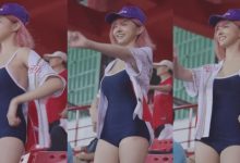 棒球比賽看台驚見觀眾穿死庫水爆乳應援　波濤洶湧的畫面好暈-德州扑克迷