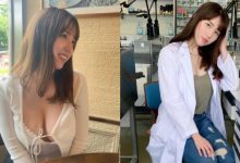 日本在住正妹準醫師「リン」穿著太辣　老師慌張請她白袍穿好-德州扑克迷