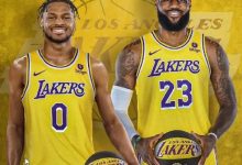 大发体育-湖人用55号签选中布朗尼-詹姆斯 历史首次父子同队,大发助力你的致富之路!-德州扑克迷