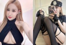 已被逮捕！嗆辣小女警「潔兒Yui」黑絲吊帶火辣誘惑，全民都想自首！-德州扑克迷