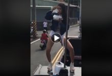 到底多餓？鋼管辣妹安安性感扭臀「邊搖邊吃」　搞怪影片引發網友瘋傳-德州扑克迷