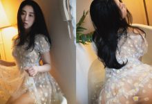 性感正妹「淇淇Selina」穿透視洋裝，「蜜臀出水」畫面超養眼！-德州扑克迷