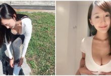 低頭綁鞋帶差點春光外洩！「巨乳正妹」32F超狂份量讓經過路人都看傻了眼！-德州扑克迷