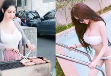 香腸攤驚見「巨乳老闆娘」！買香腸送兩粒渾圓奶球　這身材真的太OP！-德州扑克迷