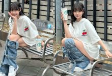 大亮點!悠閒正妹「苡昕」褲襠消失術,「白嫩蜜大腿」閃瞎路人!-德州扑克迷