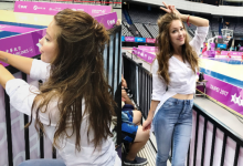 世大運最美加油團！「俄羅斯正妹」扭腰擺臀為選手打氣　離鄉背井愛台灣-德州扑克迷