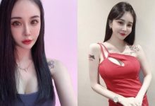 正妹「瑄妹」紅色禮服超爆乳，胸前挖空「白嫩美乳」成焦點！-德州扑克迷