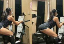 健身房遇見翹臀混血正妹「毛咪 Catty」 拉筋姿勢好銷魂!-德州扑克迷