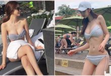 泳池邊驚見「白嫩美乳妹」那形狀也太犯規!滿滿的「惹火乳照」讓人受不了…-德州扑克迷