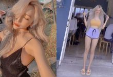 蘭嶼早餐店門口「真理褲長腿妹」,34G狂暴尺寸有夠兇,本人還是情趣用品老闆娘!-德州扑克迷