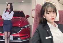 可以換車了!馬自達敦化所「正妹業務專員」制服配黑絲襪太性感-德州扑克迷