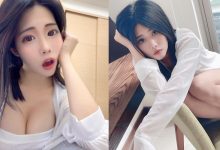 JKF 女郎「咿呦」白襯衫辣照連發！嘴甜喊話：不能對我動手動腳，但可以動心-德州扑克迷