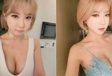 好犯規！性感姐姐「低胸爆乳」香蕉越吃越長…養眼畫面「造福」許多男人！-德州扑克迷