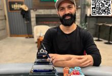 【EV扑克】太勇了！Q-high跟注河牌超池全压，成功夺冠-德州扑克迷