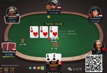 【EV扑克】牌局分析：4Bet底池，顶set，清一色flop-德州扑克迷