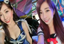 可愛親切的活力甜心「HuHu林尹柔」，廟會時誘人曲線藏不住！-德州扑克迷