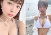 你跟我說這高中生？「清純JK」發育過剩　海邊戲水大爆乳！-德州扑克迷