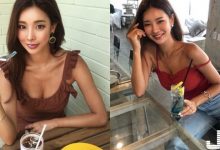 嘴上白白的是什麼?「美乳姊姊」用餐太性感,吃飯肩帶還會自動掉一邊!-德州扑克迷