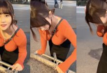 日本慶大「巨乳學生妹」公園玩飲水機,兇猛雙峰「抖動弧度」讓人看傻眼!-德州扑克迷