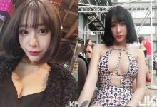 短髮爆乳妹「Nini 妮妮」開乳泳衣池邊炫乳　「超胸長輩」快把衣服給炸爛啦！-德州扑克迷