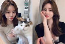 抱貓迷玩的「超兇美乳正妹」，「邪惡的乳量」讓人好羨慕那隻貓！-德州扑克迷